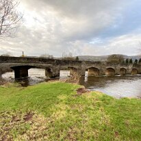 IMG_0534 The Bridge showing that it has 12 arches one side and 13 the other.
