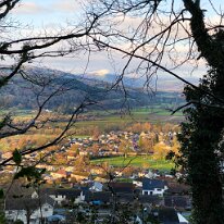 IMG_0402 Pen y Fan in the distance from the Canal.