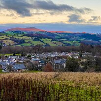 IMG 0387 jpg  Sugerloaf mountain in the evening.