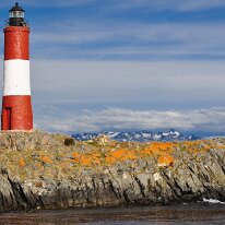 Lonesome life  Lighthouse south of Ushuaia : Architecture